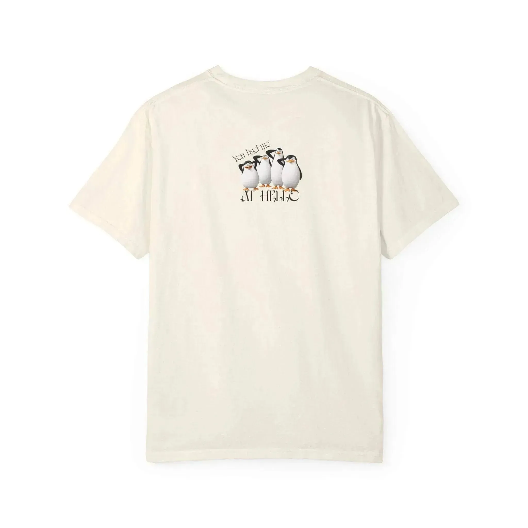Funny Alaska Penguin Unisex Garment-Dyed T-shirt