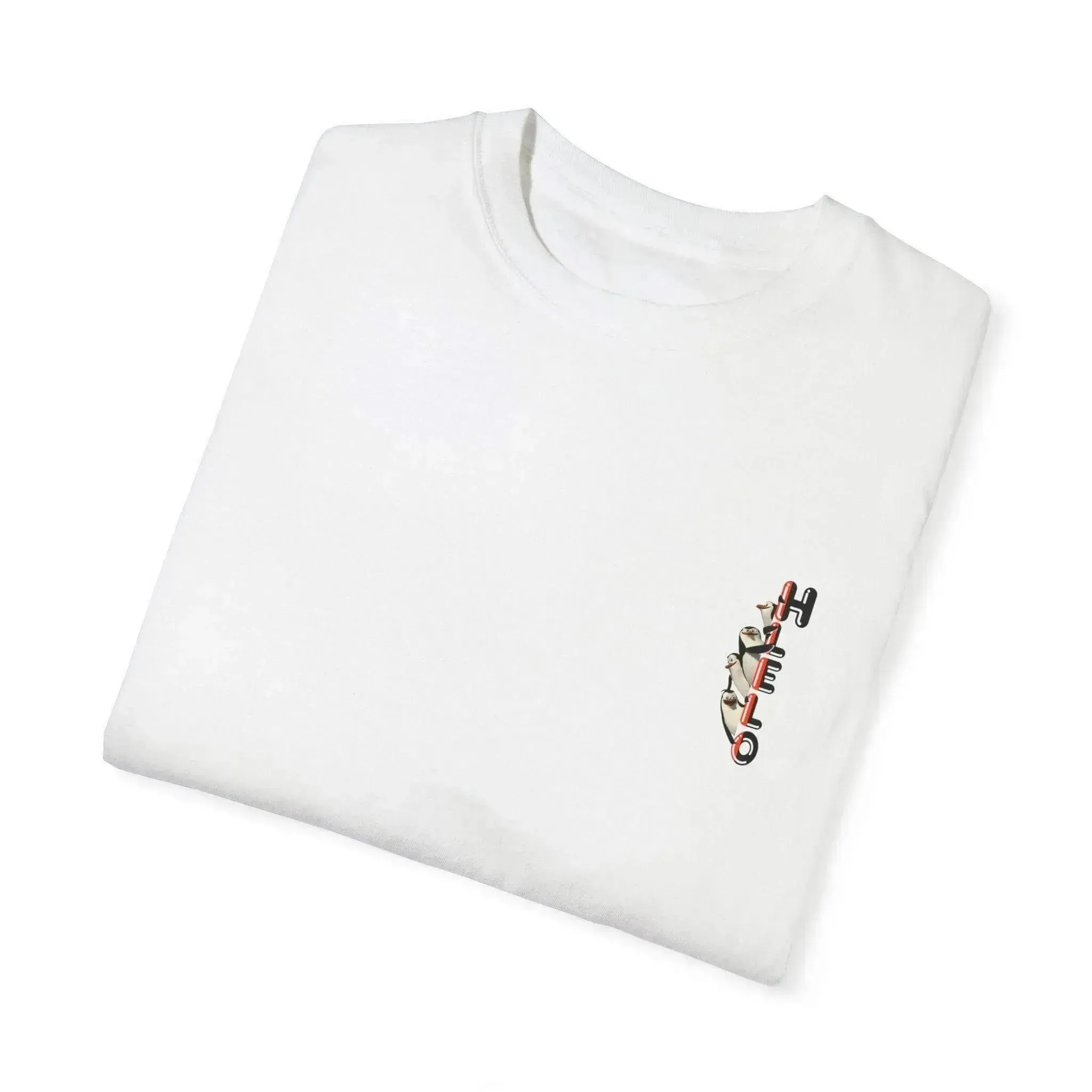 Funny Alaska Penguin Unisex Garment-Dyed T-shirt