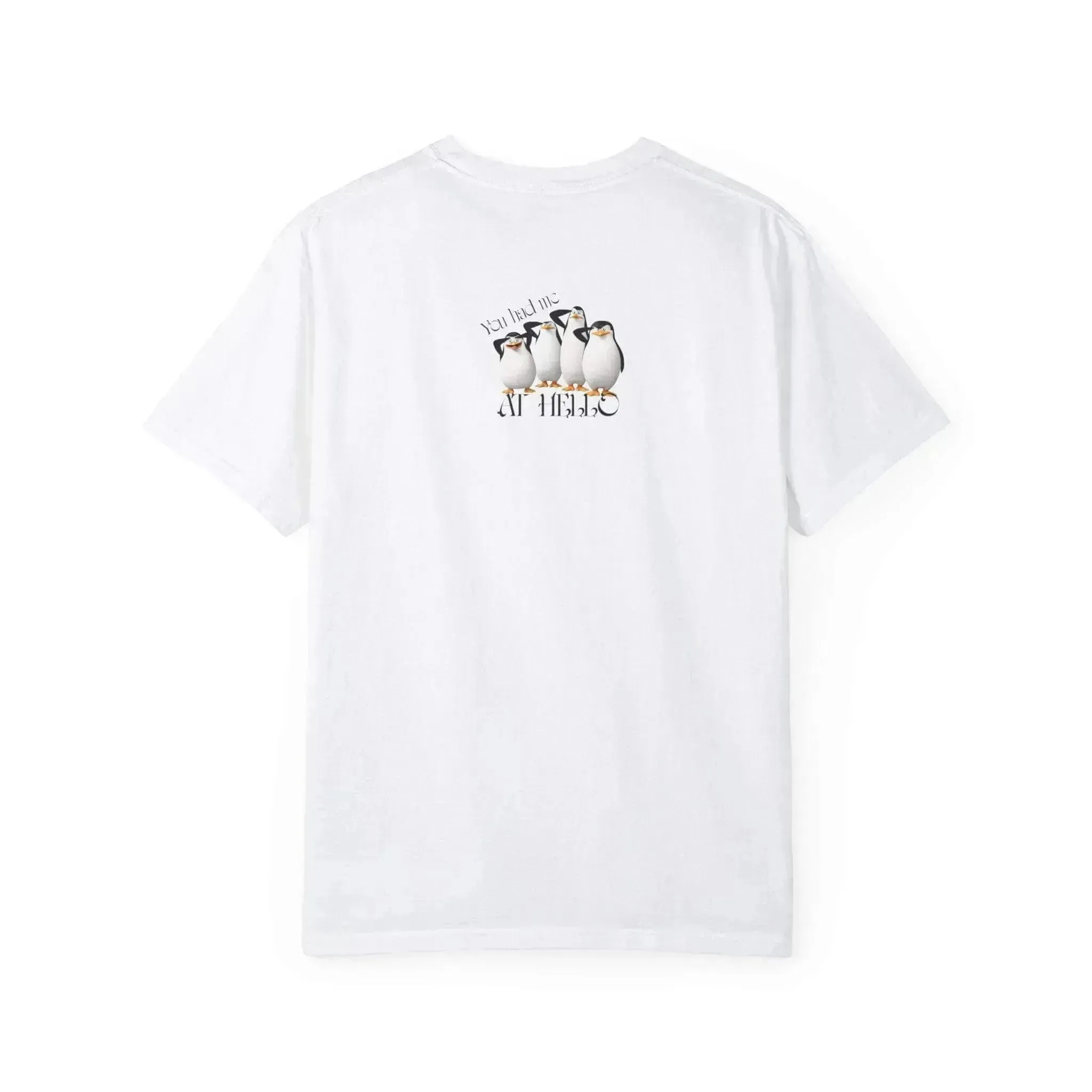 Funny Alaska Penguin Unisex Garment-Dyed T-shirt