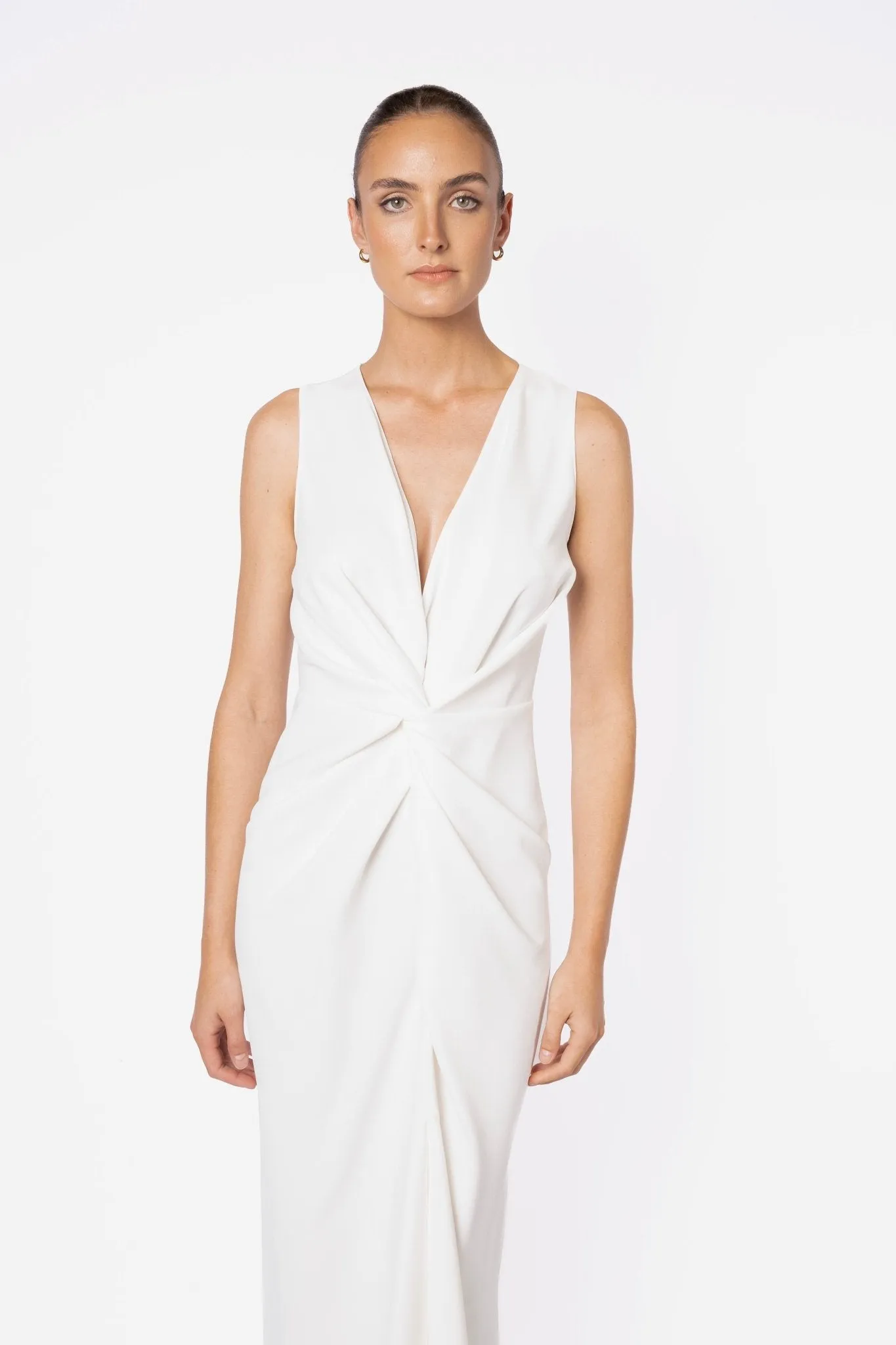 GAIA MAXI - IVORY CREPE