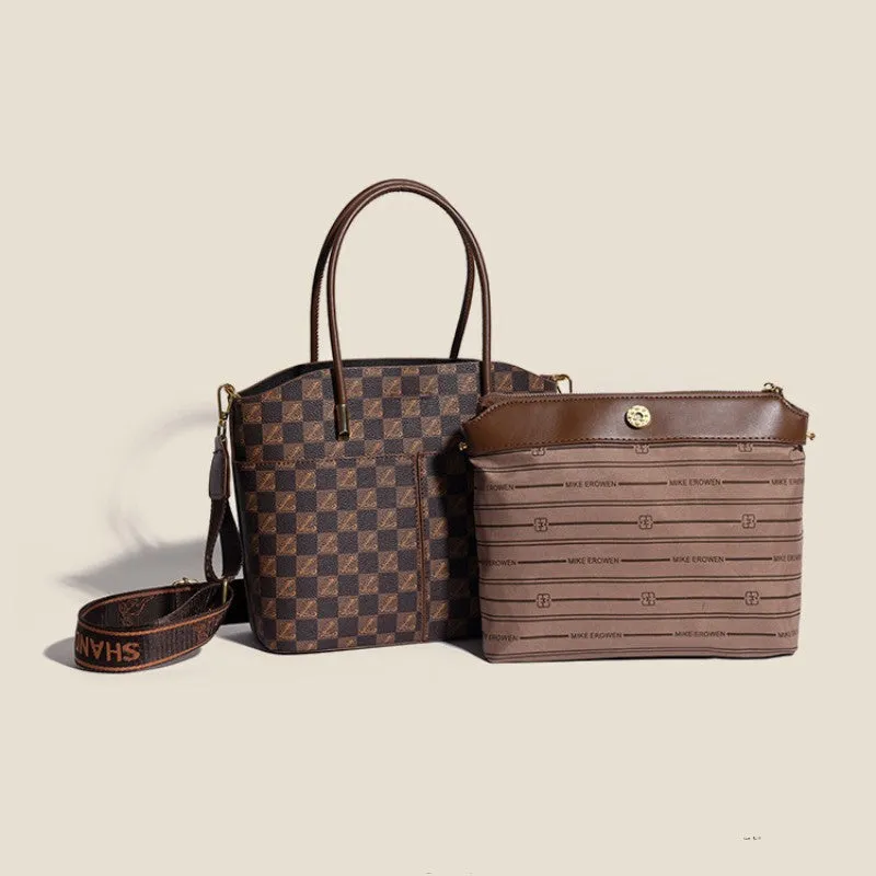Gift for WomenVersatile Printed Crossbody Tote Bag Set