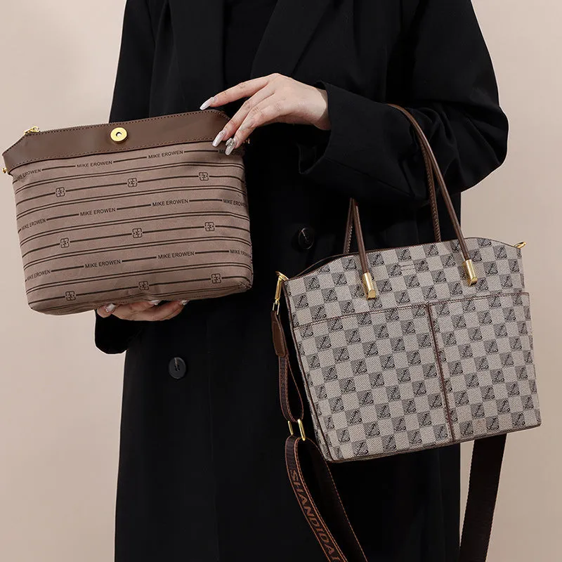 Gift for WomenVersatile Printed Crossbody Tote Bag Set