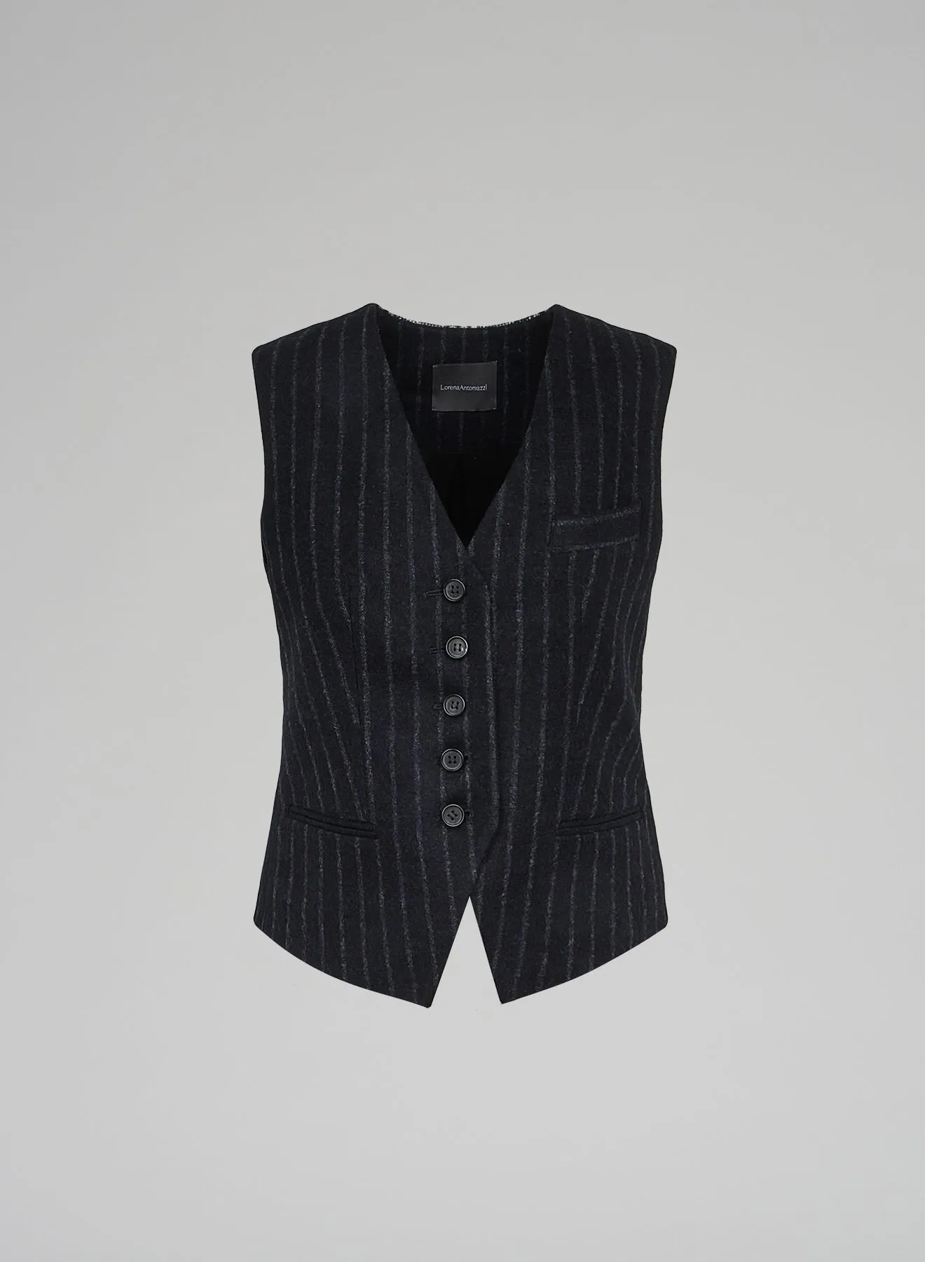 GILET IN ALPACA E LANA