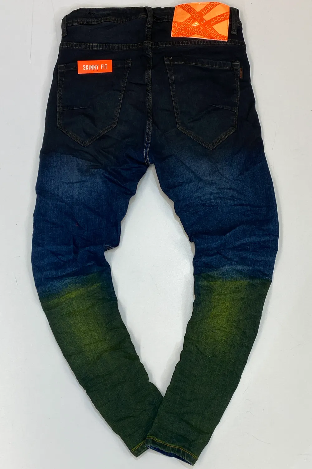 Hard Soda- two toned denim jeans