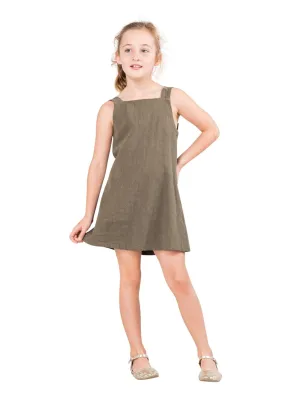 Heartbreaker Strap Dress Girls - Dark Army