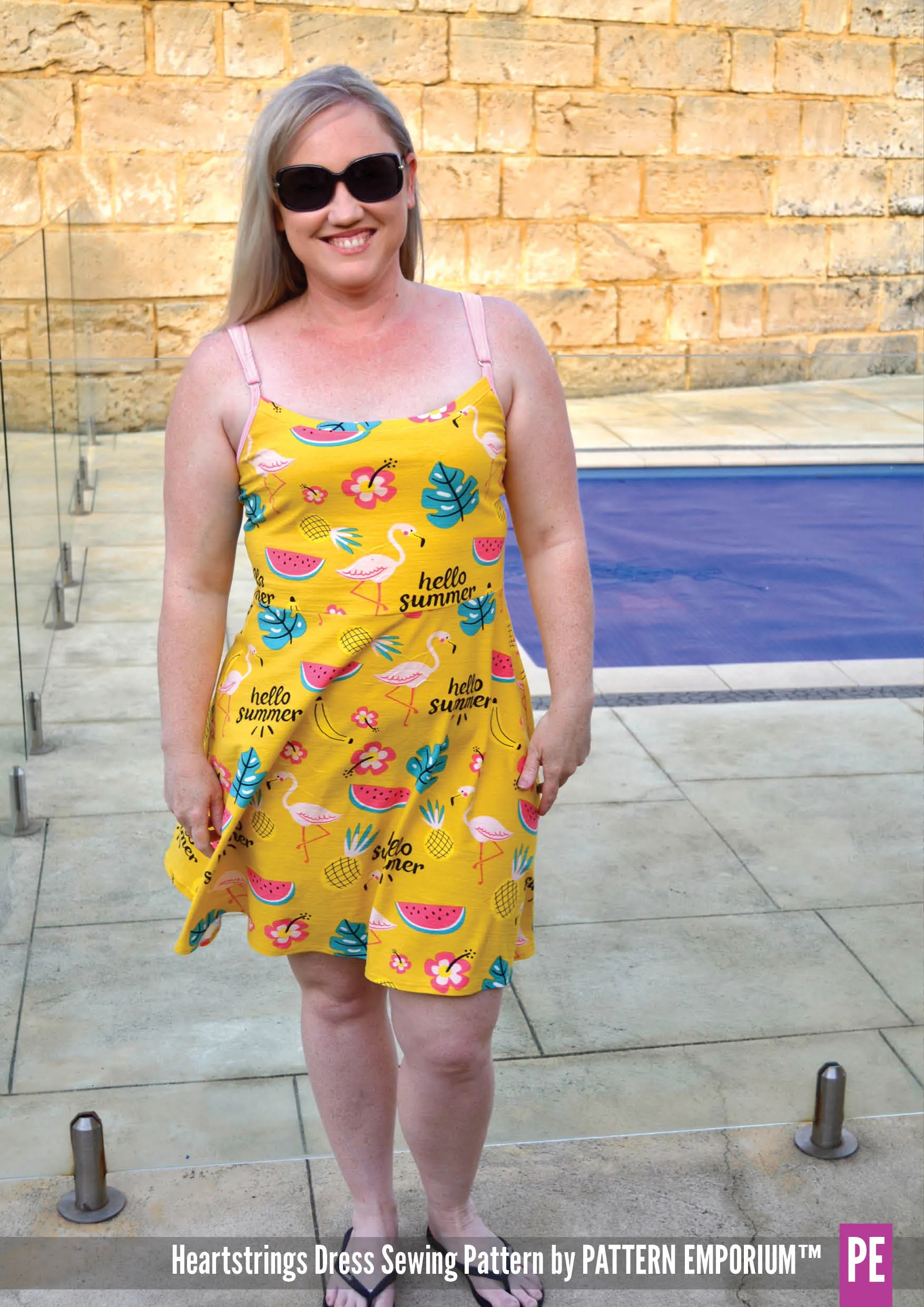 Heartstrings | Strappy Dress with Shelf Bra Sewing Pattern