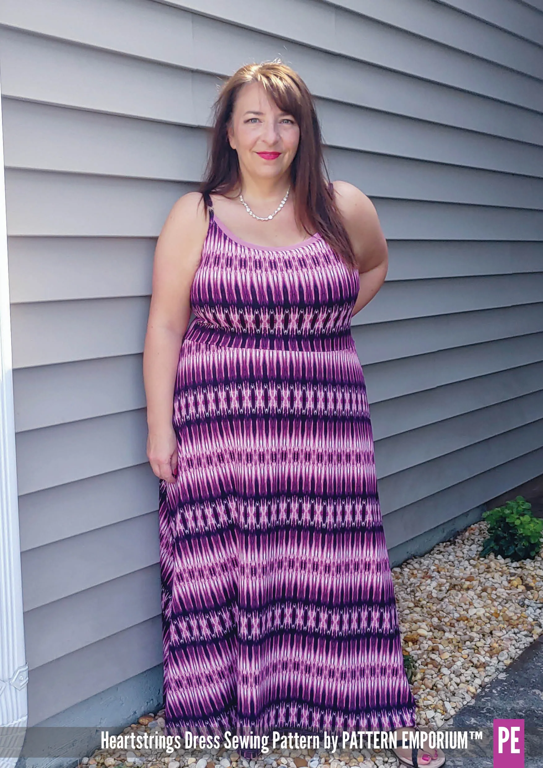Heartstrings | Strappy Dress with Shelf Bra Sewing Pattern