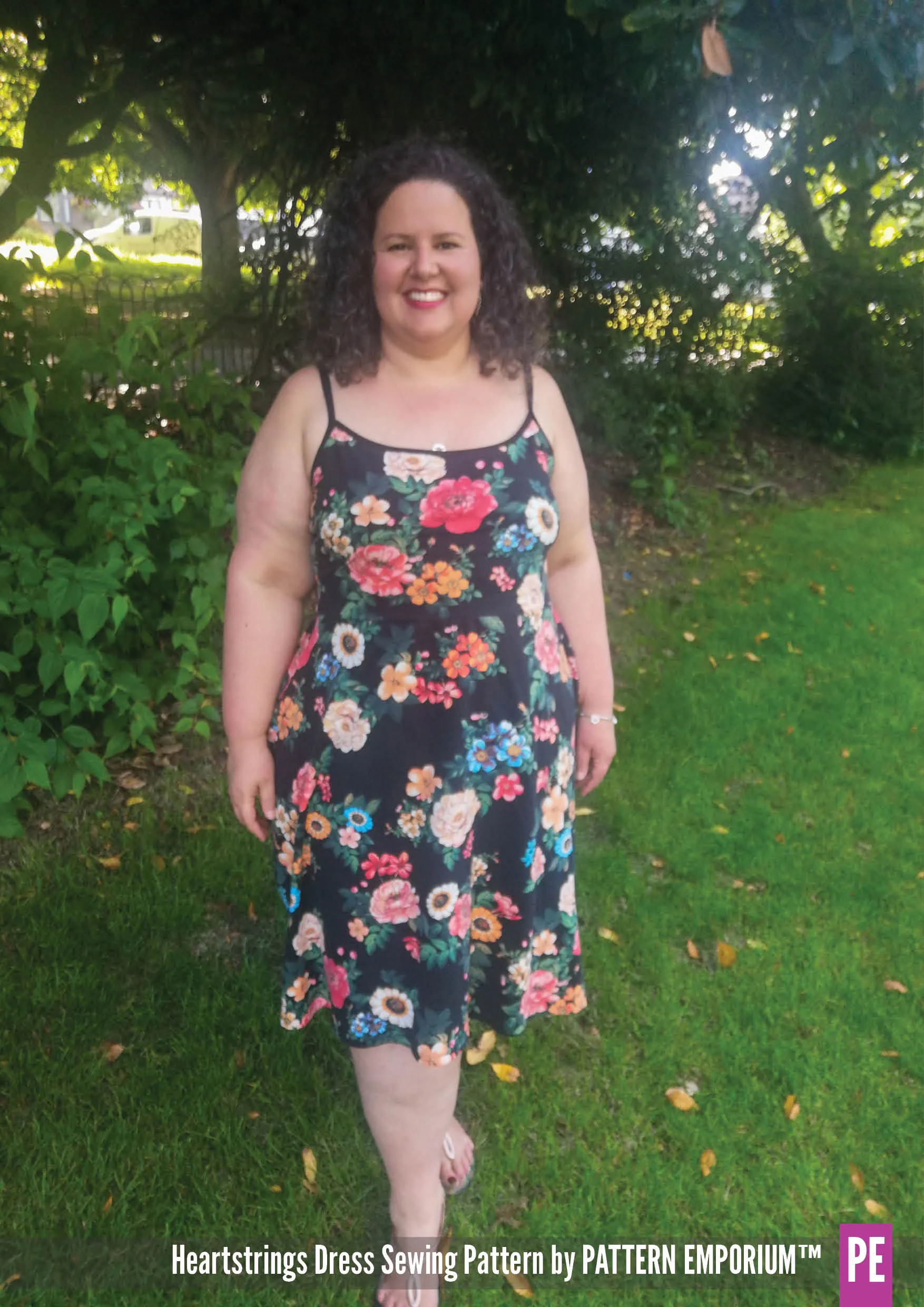 Heartstrings | Strappy Dress with Shelf Bra Sewing Pattern