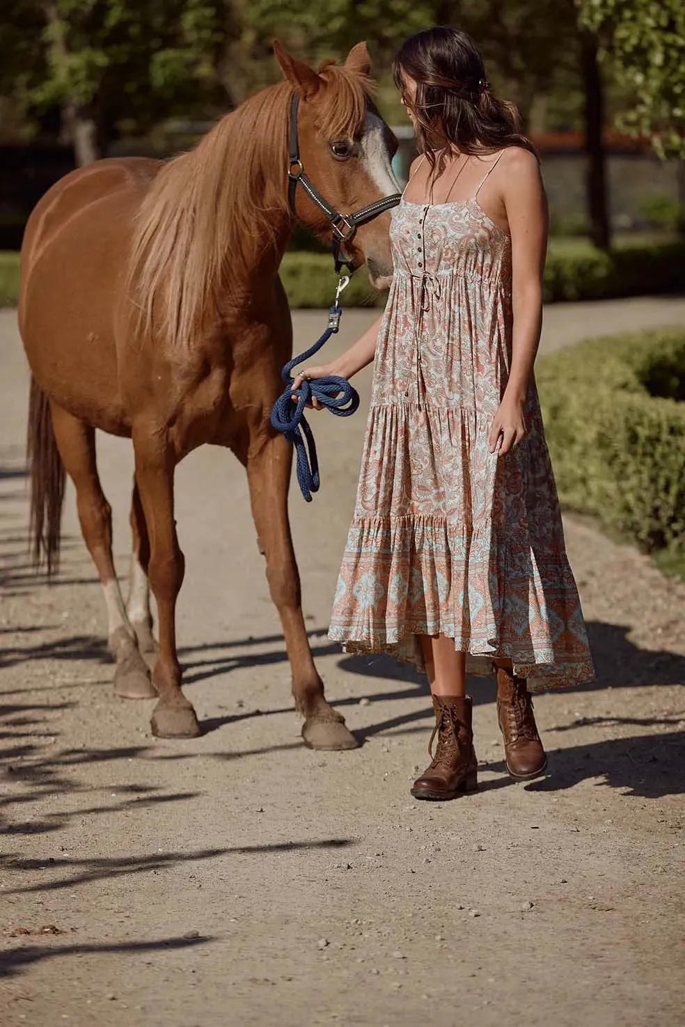 Heer Midi Dress with Pockets