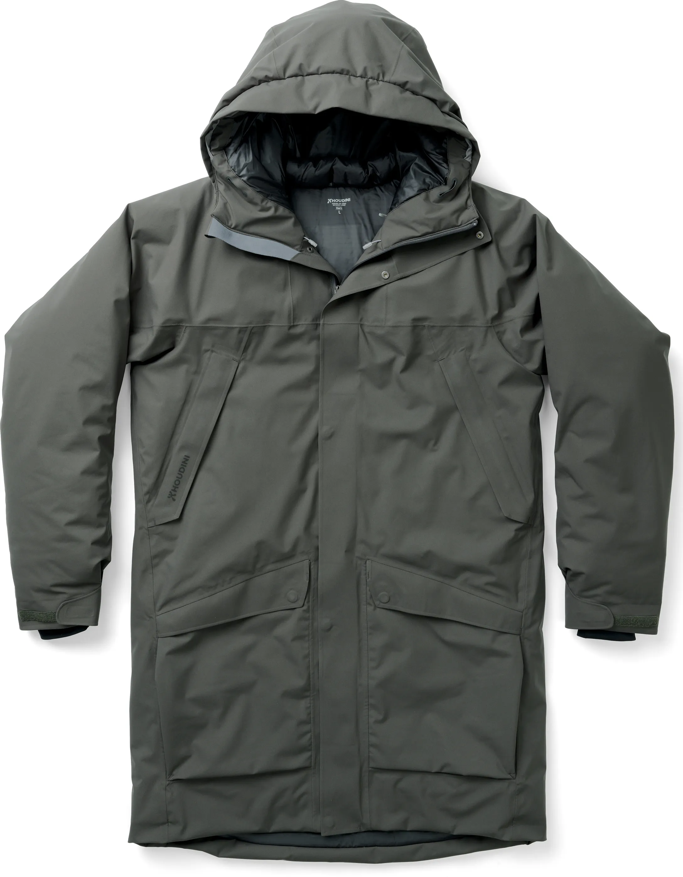 Houdini Men&#x27;s Fall In Parka Baremark Green | Buy Houdini Men&#x27;s Fall In Parka Baremark Green here | Outnorth