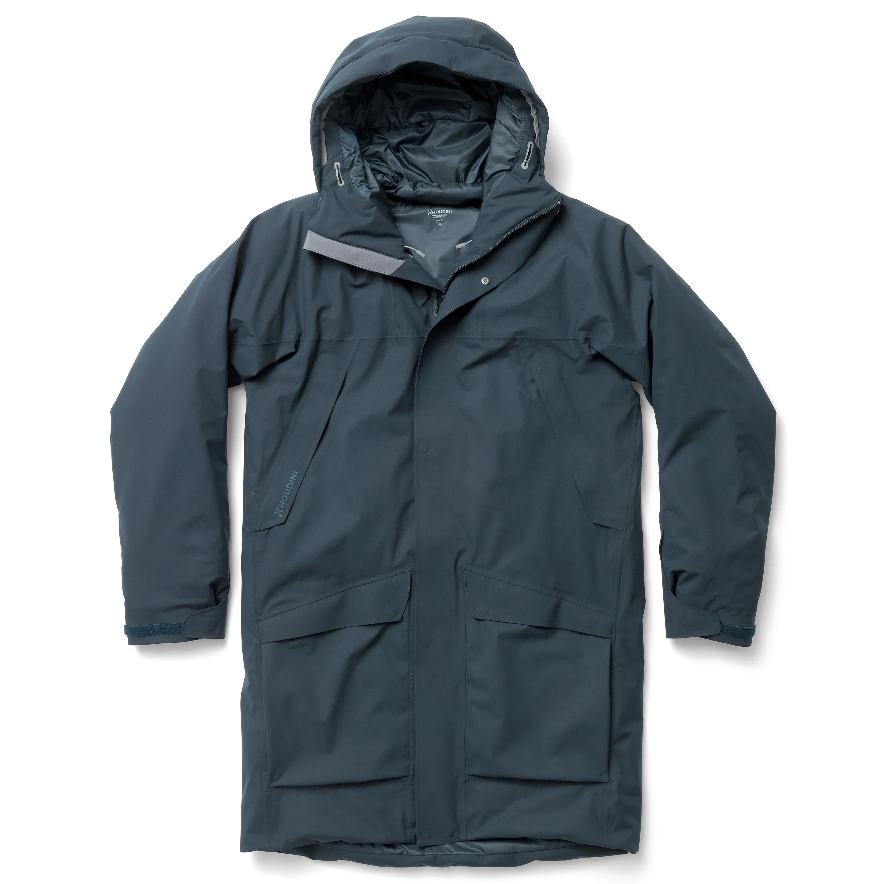 Houdini Men&#x27;s Fall In Parka Blue Illusion | Buy Houdini Men&#x27;s Fall In Parka Blue Illusion here | Outnorth