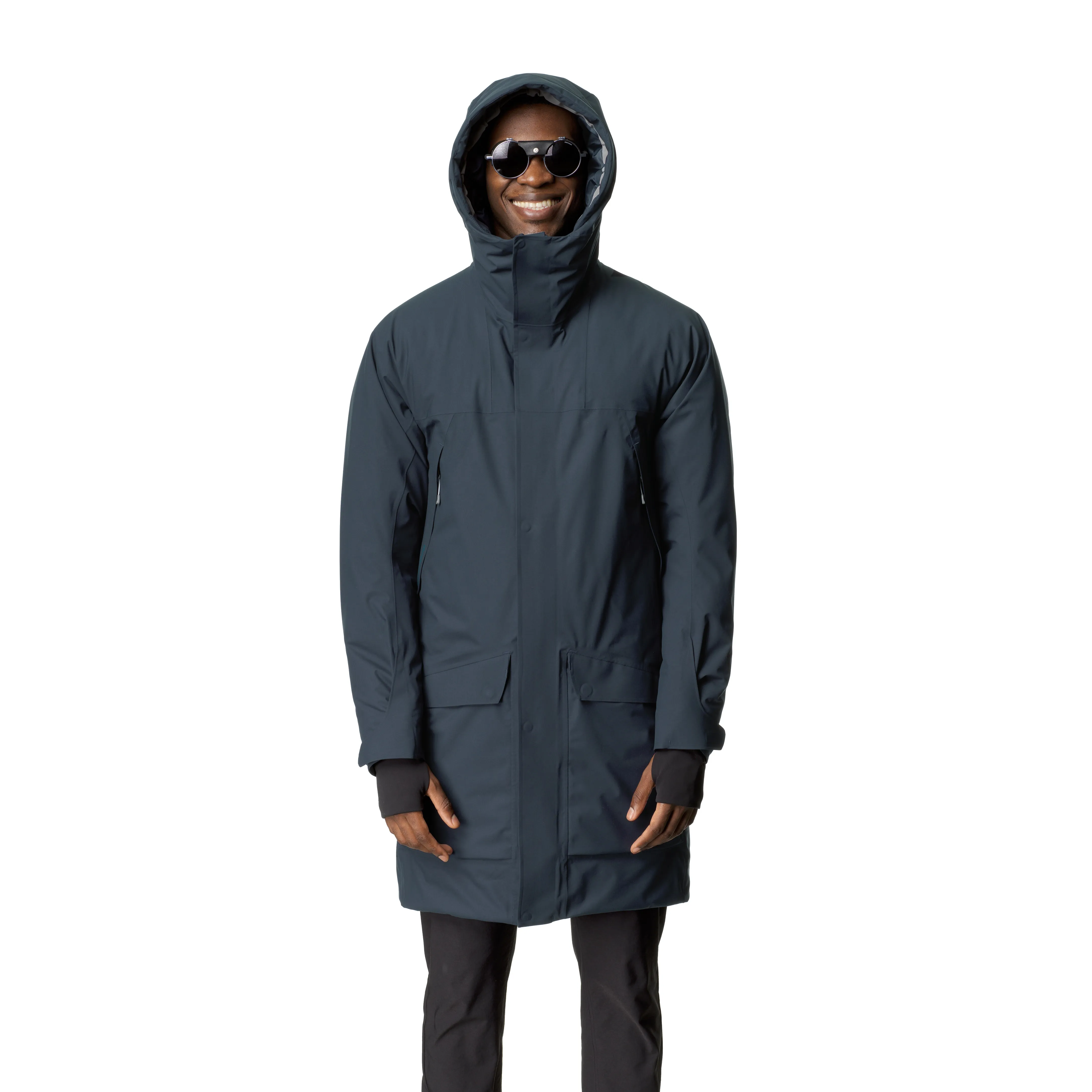 Houdini Men&#x27;s Fall In Parka Blue Illusion | Buy Houdini Men&#x27;s Fall In Parka Blue Illusion here | Outnorth