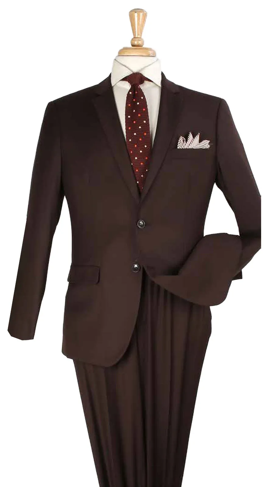 Iconic 5604-8-BRN Mens Suit