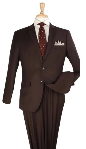 Iconic 5604-8-BRN Mens Suit