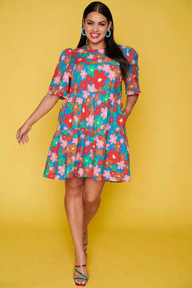 Isadora Retro Fields Dress