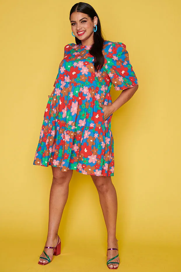 Isadora Retro Fields Dress