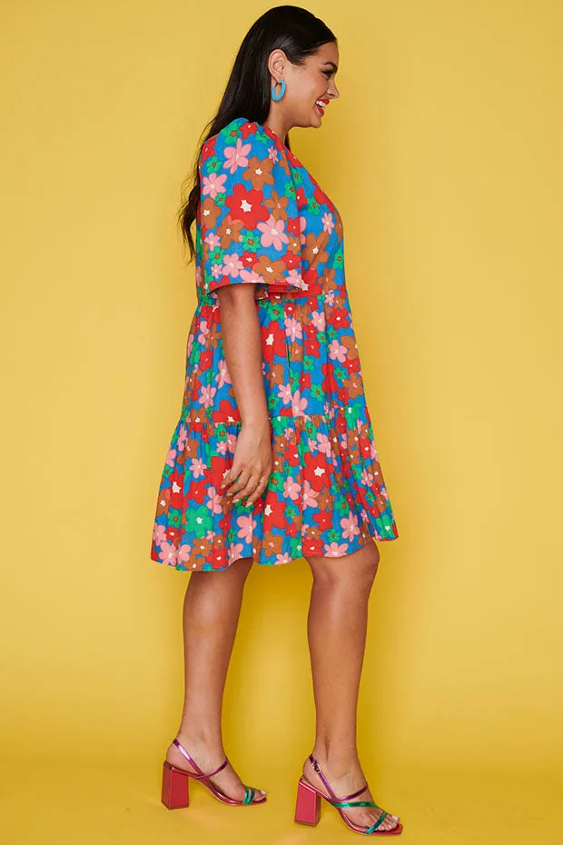 Isadora Retro Fields Dress