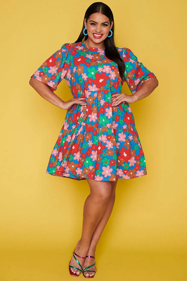 Isadora Retro Fields Dress