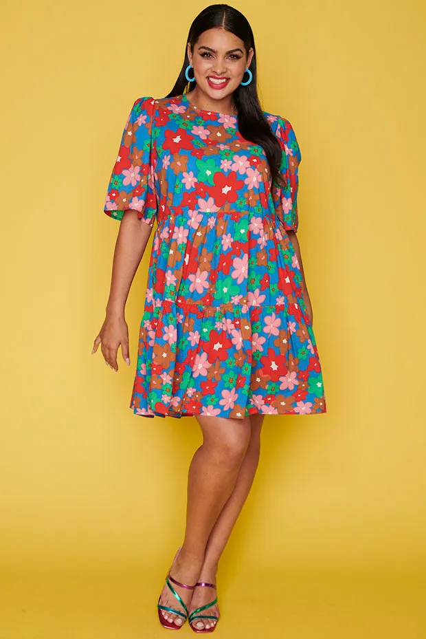 Isadora Retro Fields Dress