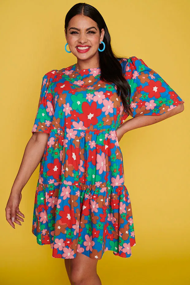 Isadora Retro Fields Dress