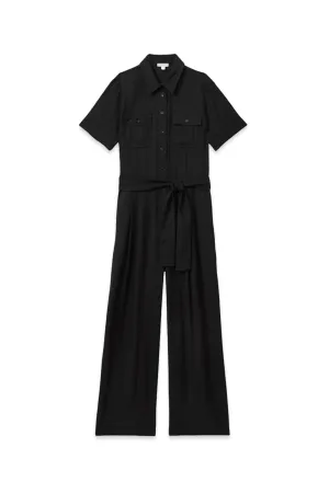 Joanie Belted Utility Wide Leg Jumpsuit