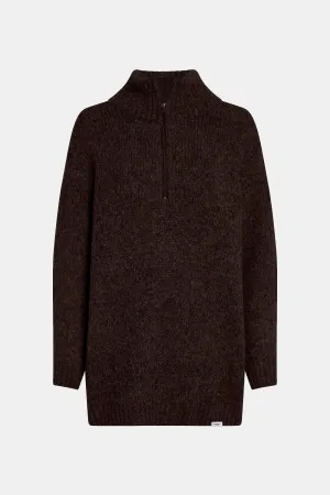 JUMPER (W24L227) DARK BROWN