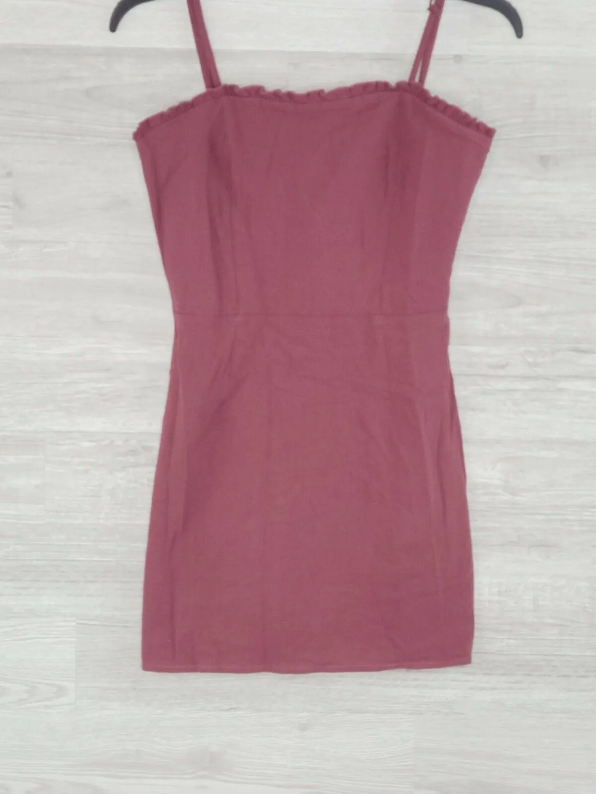 L.A. Hearts PacSun Women's Short Burgundy Thin Strap Dress Size XS