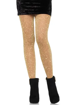 Lurex Sheer Pandyhose Gold