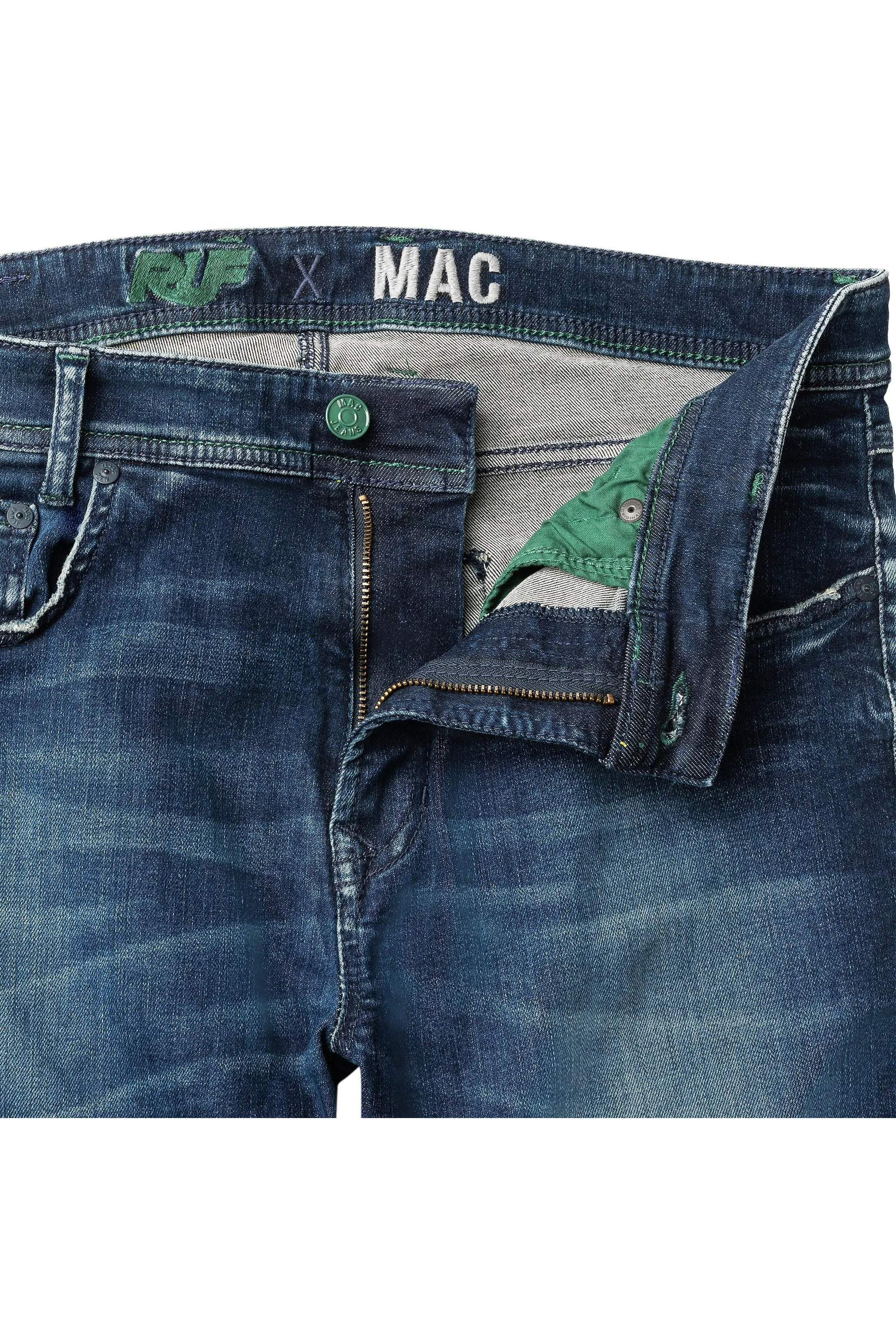 Mac Jeans-Men's MACFLEXX  Ultimate Driver Jeans RUF Edition 0518-05-1995L | H665 Authentic Dark Blue Used