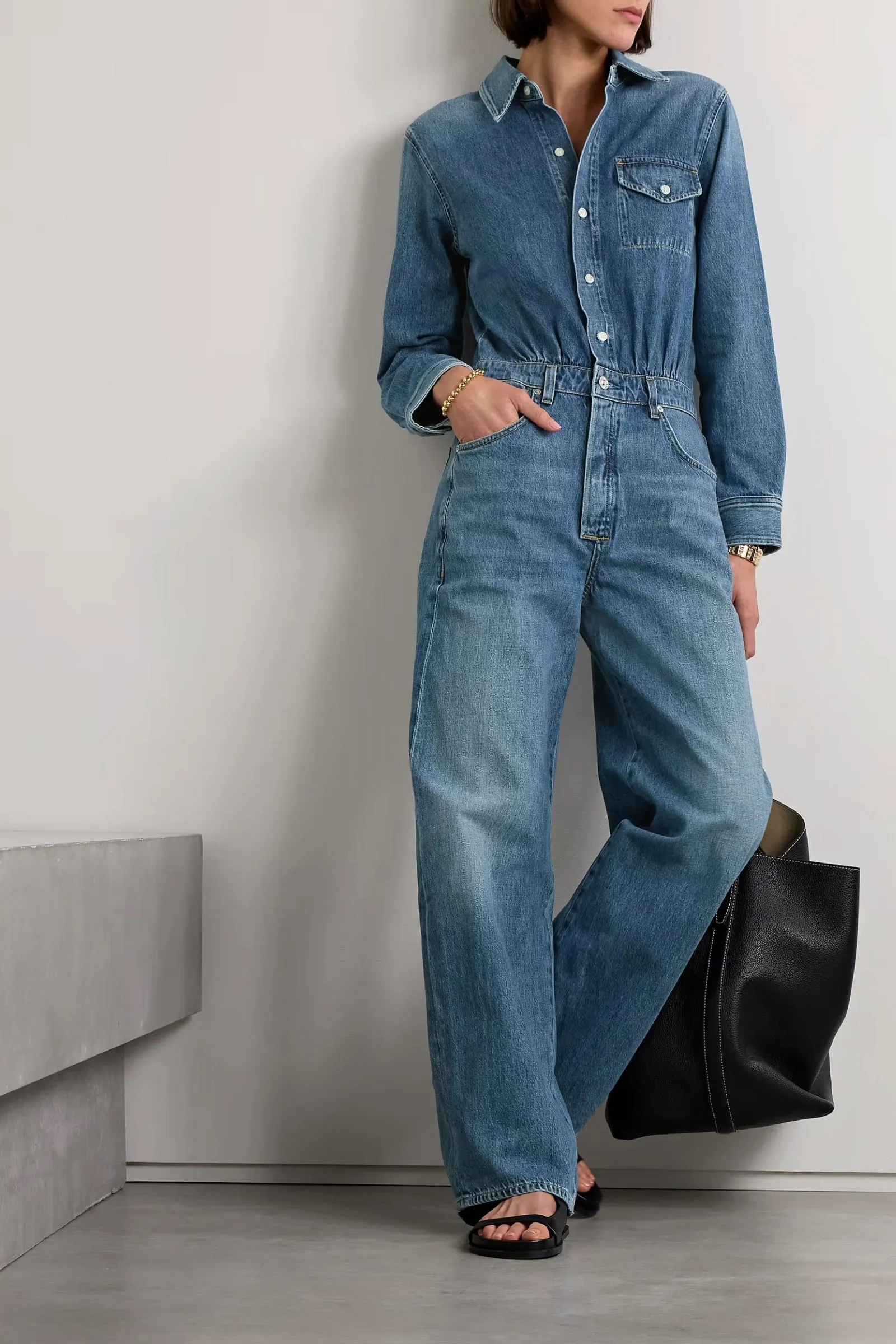 Maise Denim Jumpsuit