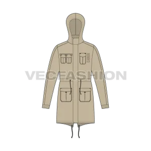 Mens Fishtail Parka Jacket