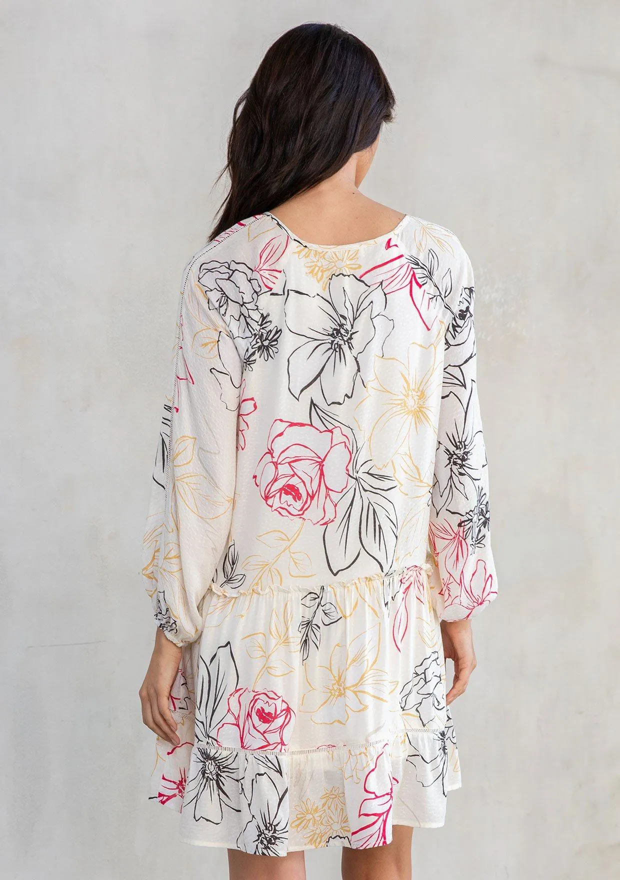 Modern Love Floral Mini Dress