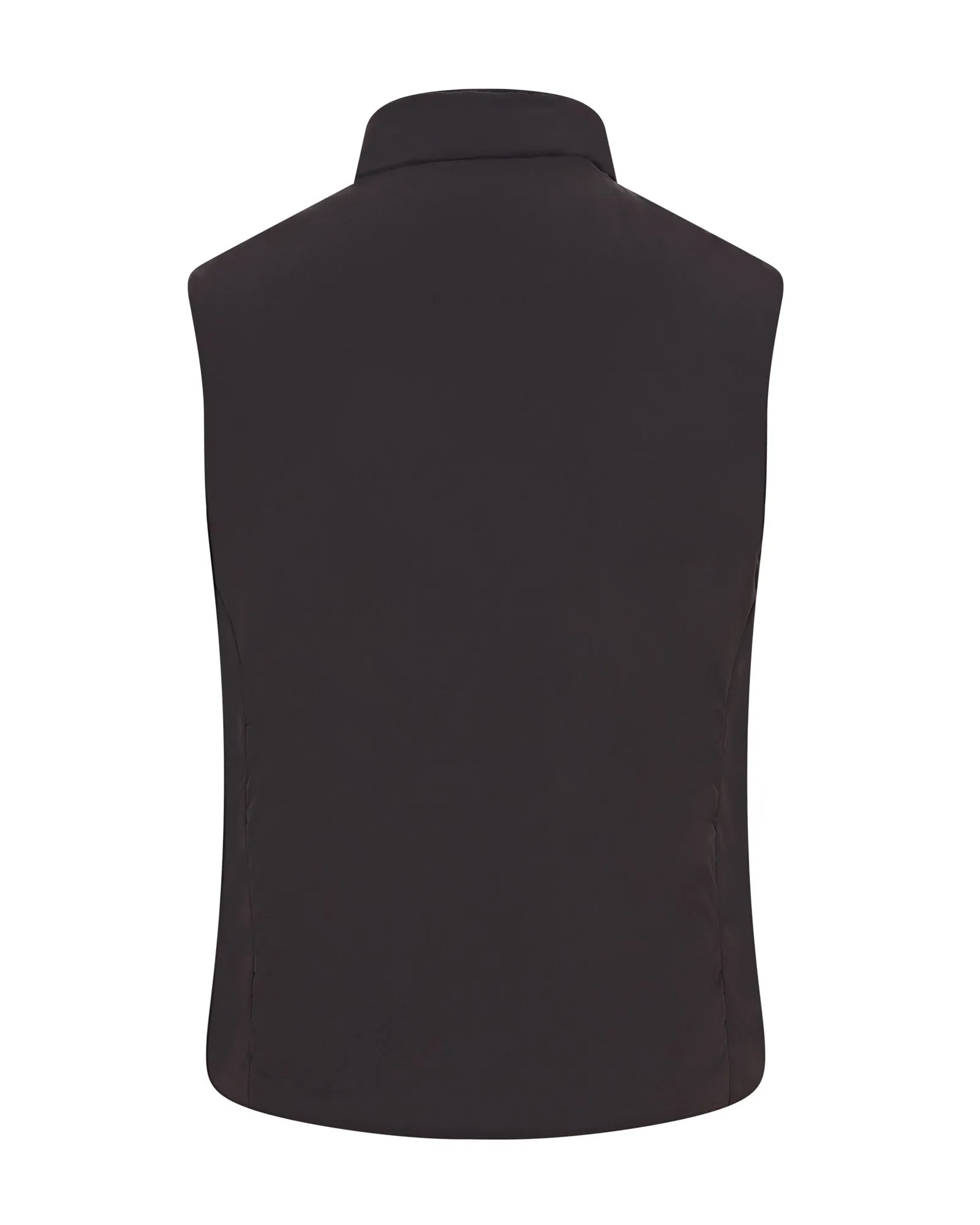MooRER Technical Padded Zip Gilet - UROS (Black)