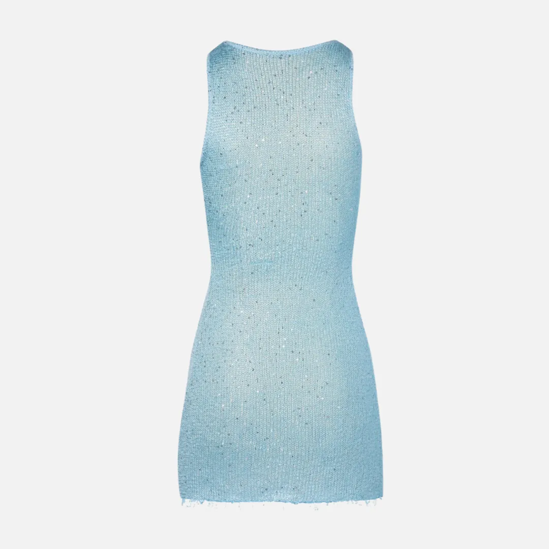Natalia Mini Dress - Blue