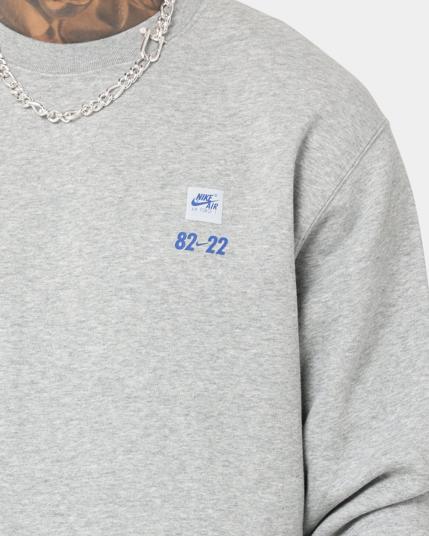 Nike Nike Sportswear AF1 '40th Anniversary' Crewneck Dark Grey Heather