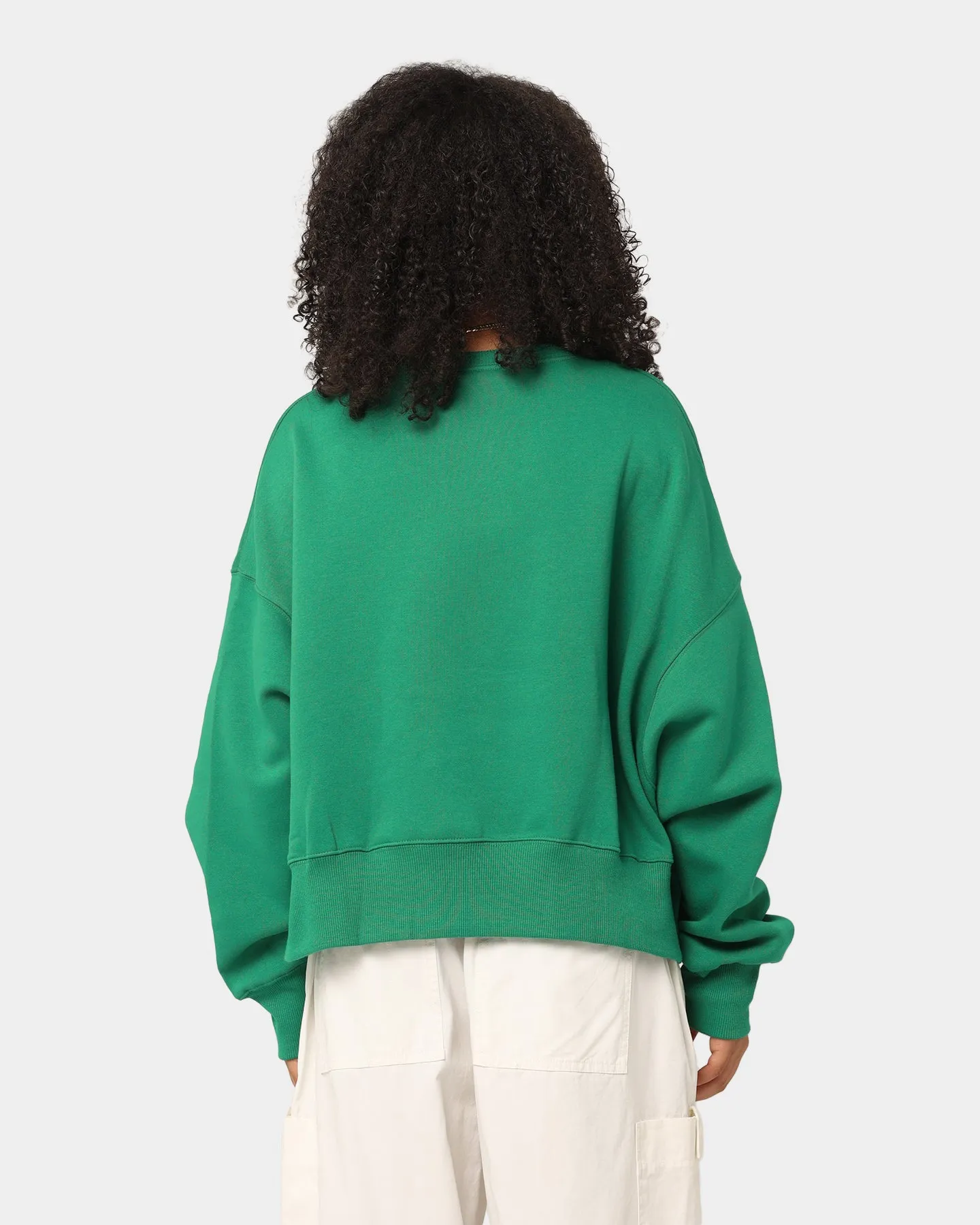 Nike Women's Nike Sportswear Phoenix Fleece Over Oversized Crewneck Malachite/Sail