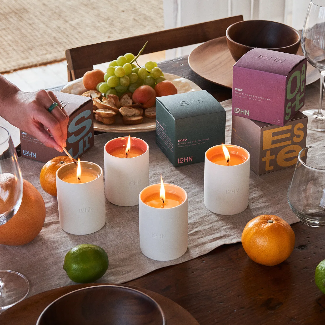 NORD Scented Candle - Black Spruce & Pine