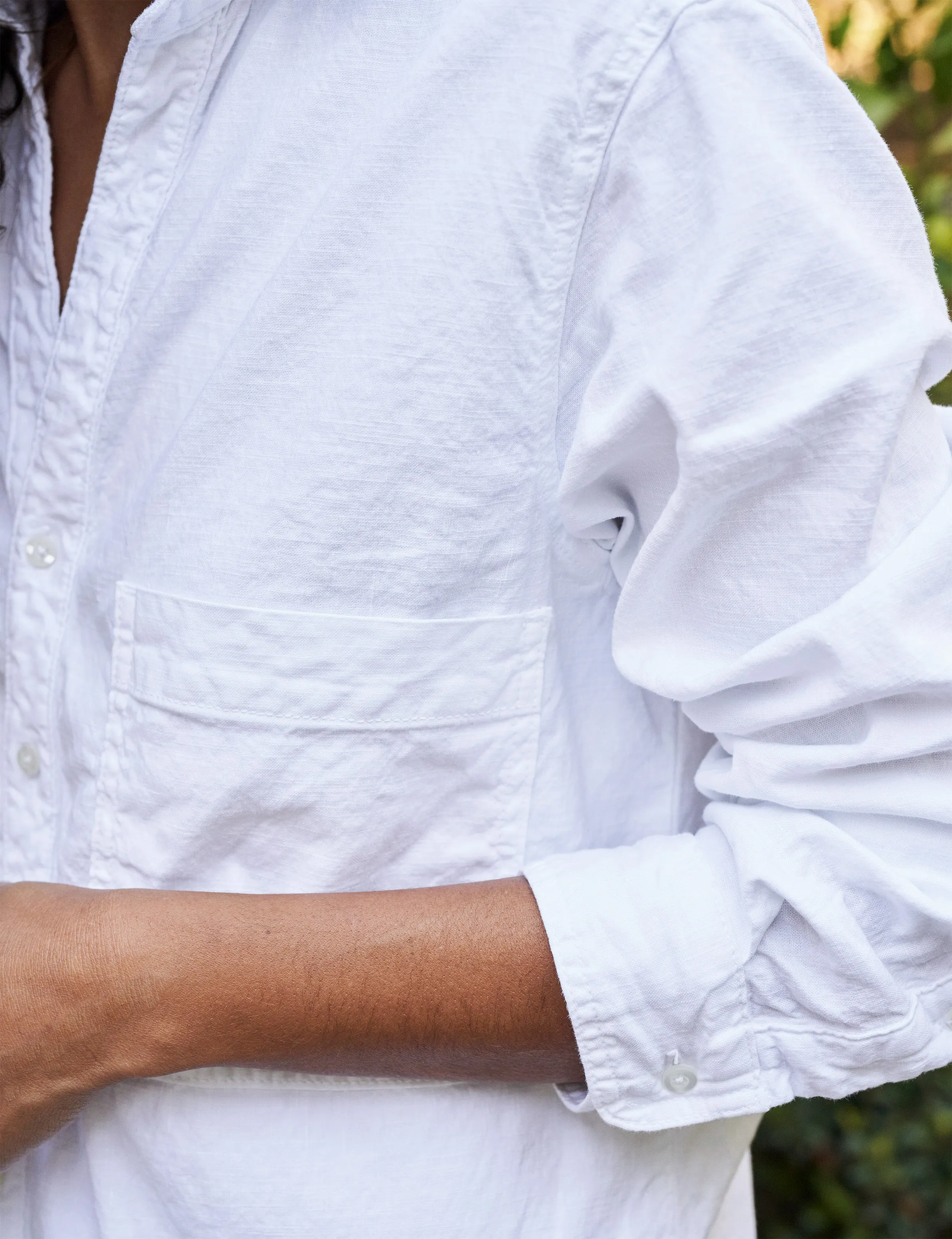 NORTHERN IRELAND White, Italian Performance Linen