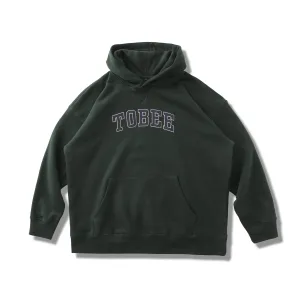 OCTOBEE レトロフーデッドスウェットシャツ OTB008