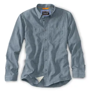 Orvis Men's Tech Chambray L/S Shirt