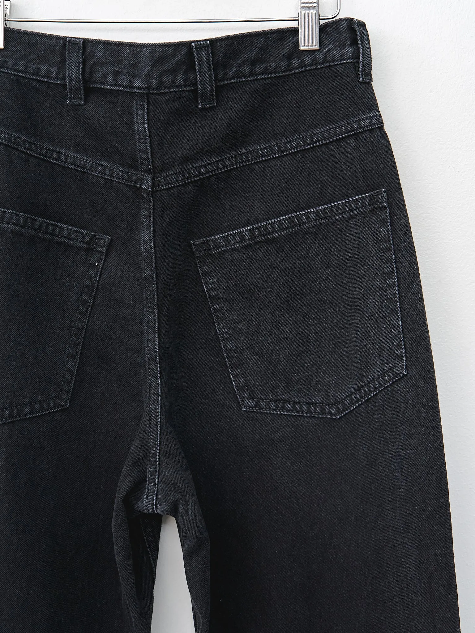 Peggy Denim - Black Cotton Denim