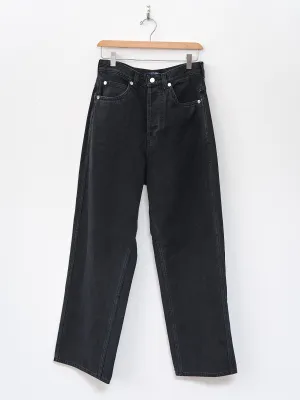 Peggy Denim - Black Cotton Denim