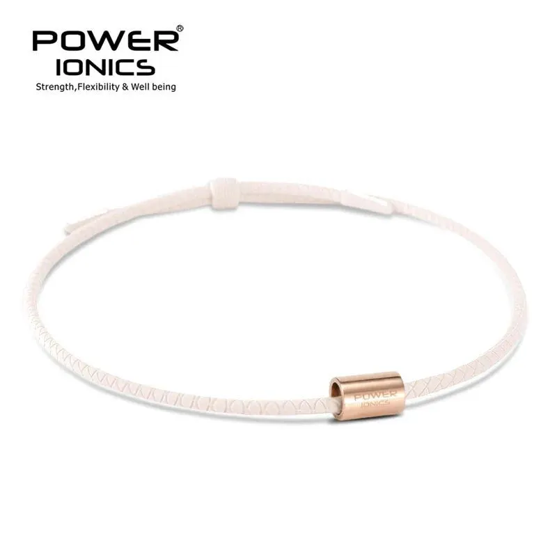 Power Ionics Titanium Bio Silicone Necklace – 3000 Anions, Health Boosting Sports Pendant for Women & Men