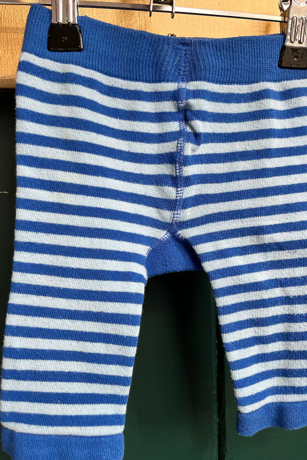 Re-Wear Blade & Rose Blue Striped Tights