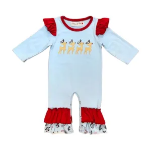 REINDEER ROMPER & JUMPER