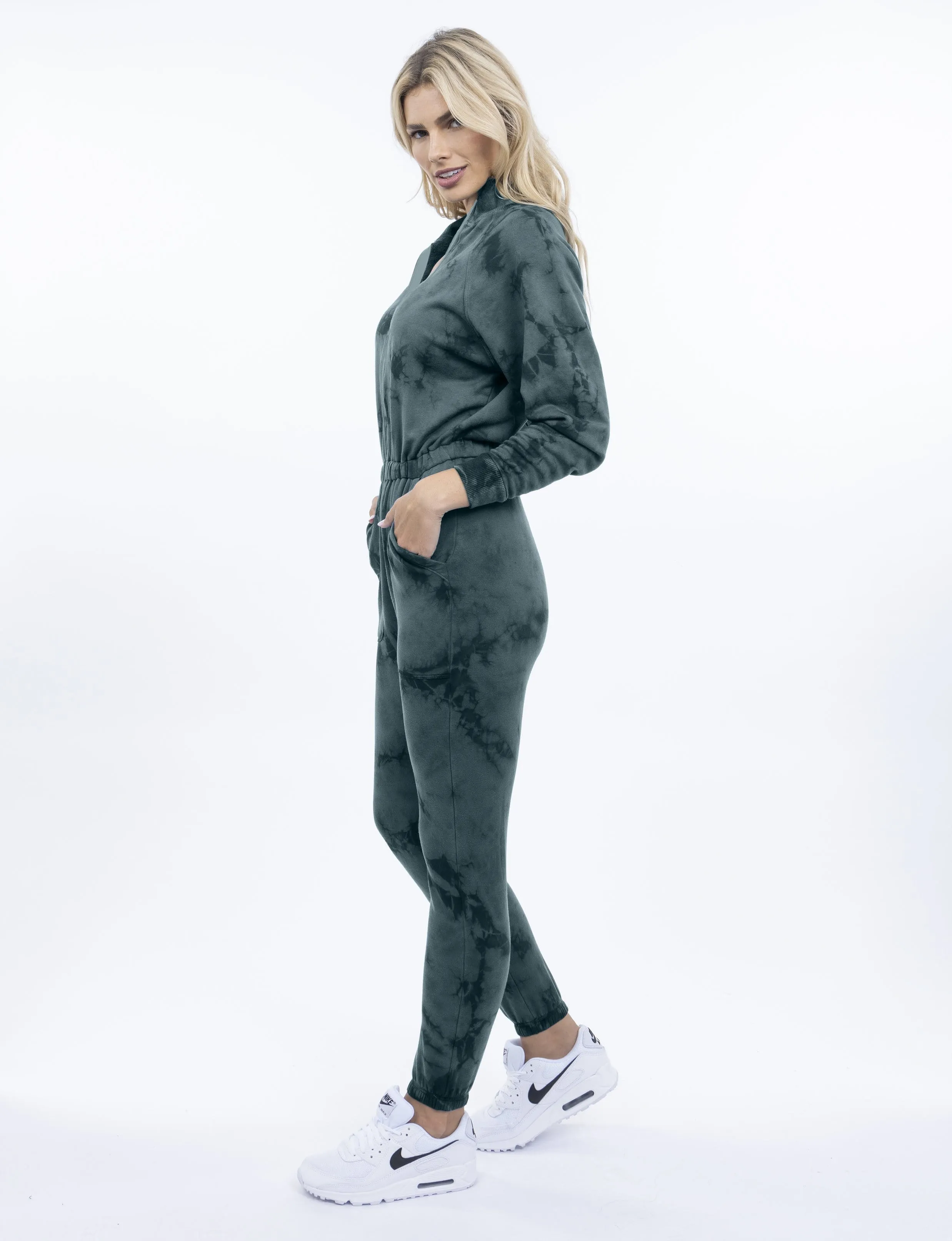 Restore Soft Terry Jumpsuit - Hale Tie Dye