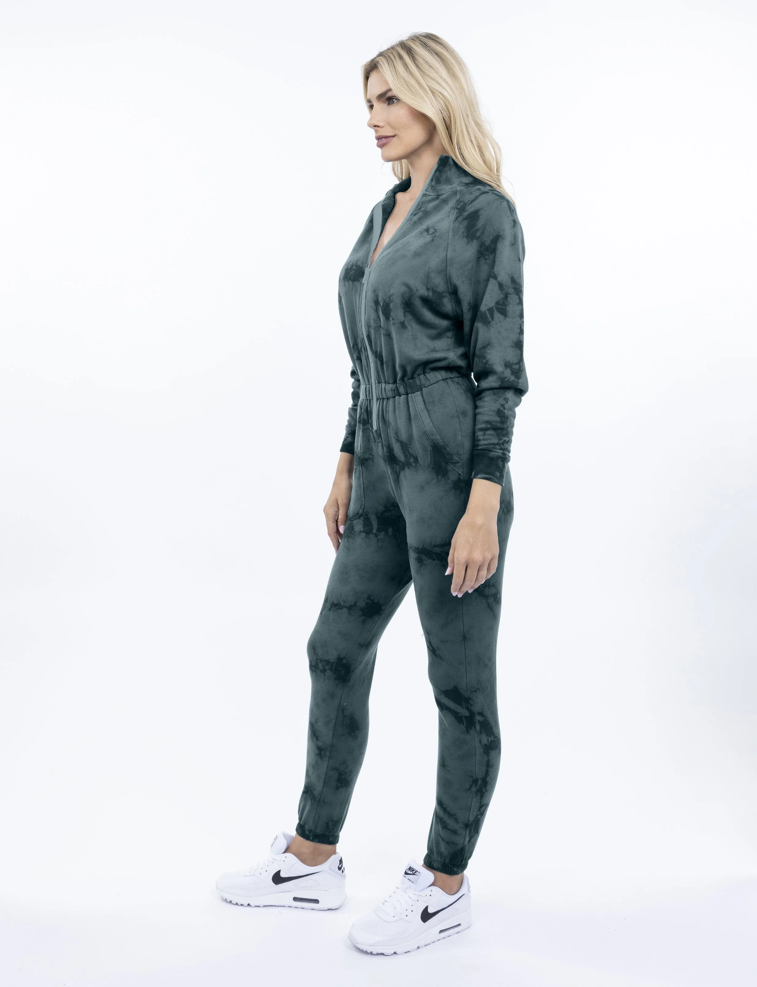 Restore Soft Terry Jumpsuit - Hale Tie Dye