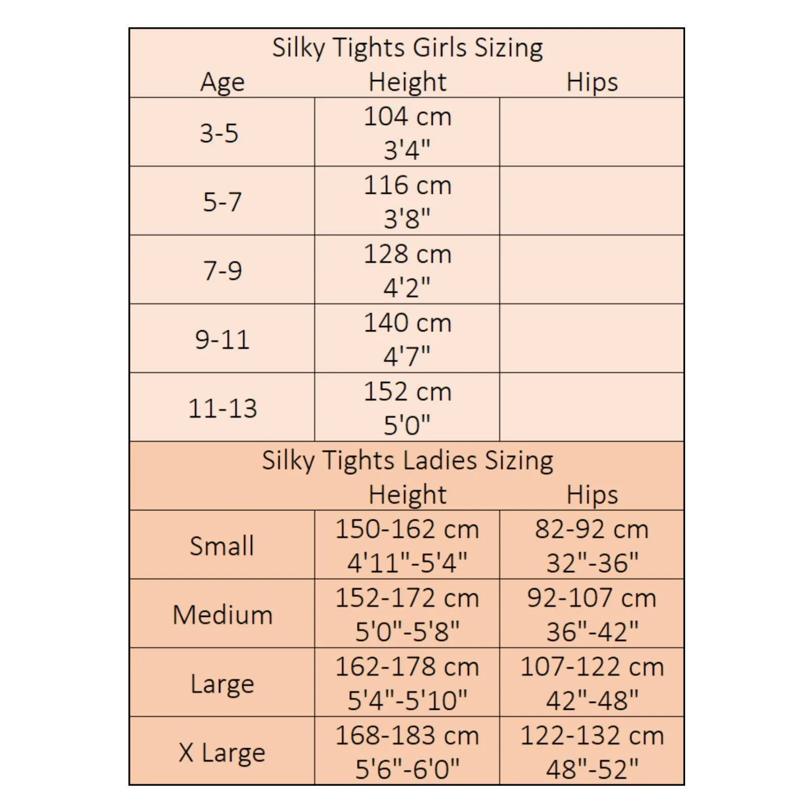 'SILKY' BRAND 40 DENIER ESSENTIAL FOOTED BALLET DANCE TIGHTS