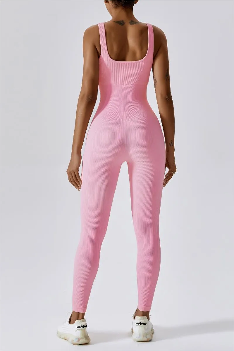 Sleeveless Sculpted Bodysuit