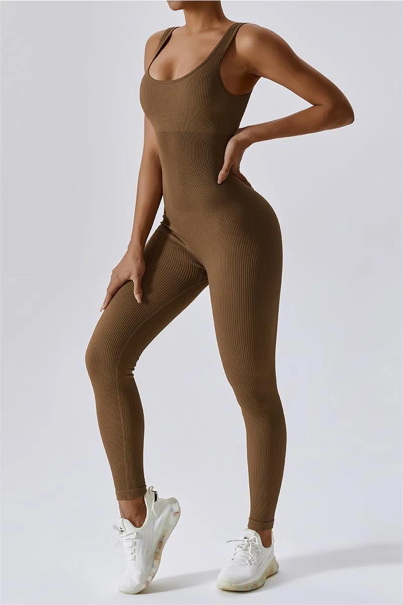 Sleeveless Sculpted Bodysuit